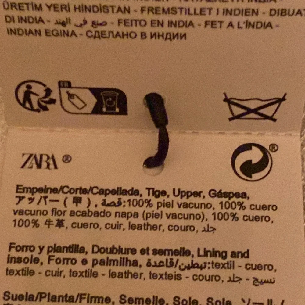 NWT. Zara Metallic Silver Cowboy-Style Leather Ankle Boots. Size 8, 9. - Picture 11 of 11